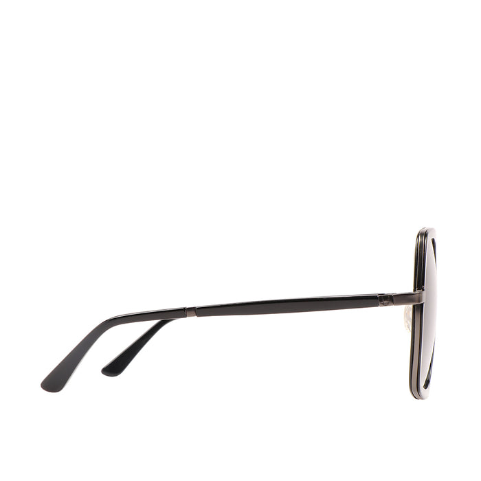 Sicily Women's Black Oversized Sunglasses