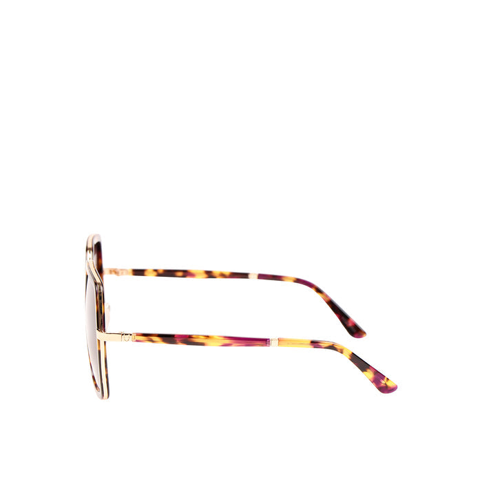Sicily Women's Brown Oversized Sunglasses