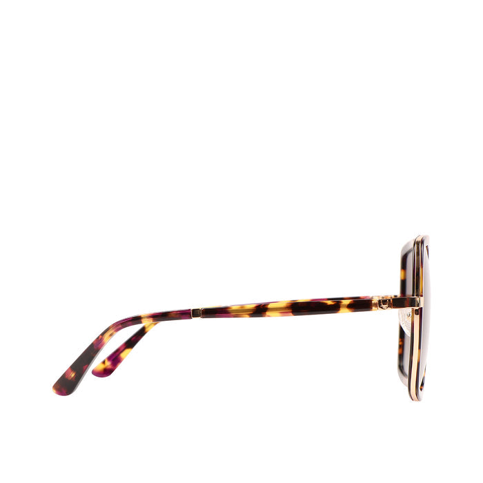 Sicily Women's Brown Oversized Sunglasses