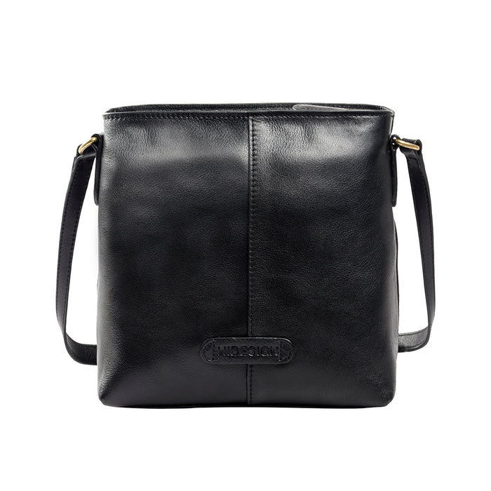 Sierra 01 Black Leather Sling Bag