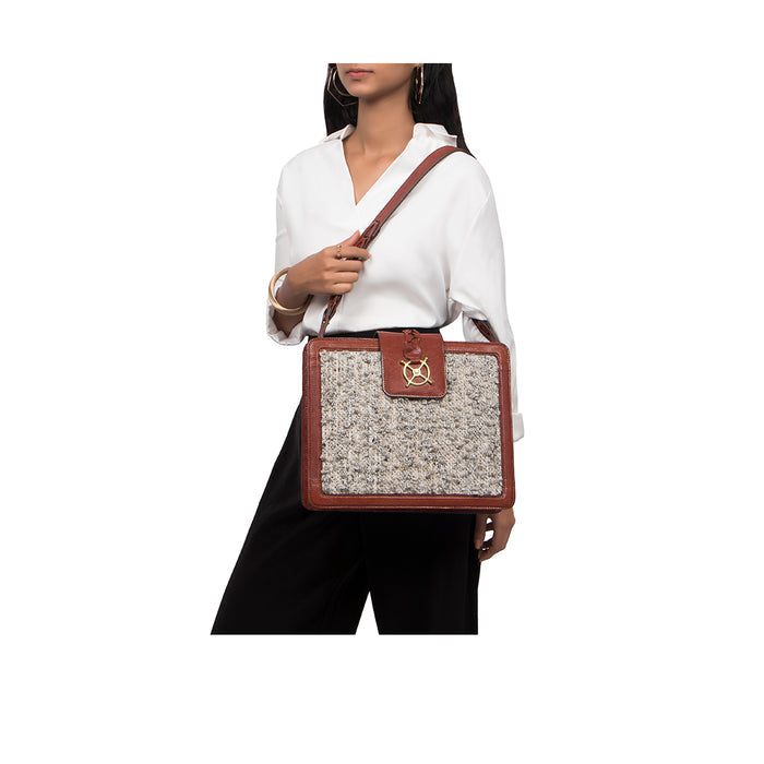 Simon 02 L Leather Shoulder Bag