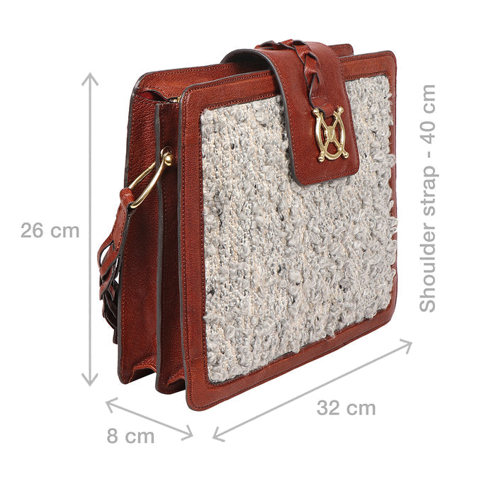 Simon 02 L Leather Shoulder Bag