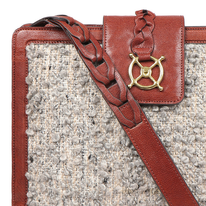 Simon 02 L Leather Shoulder Bag