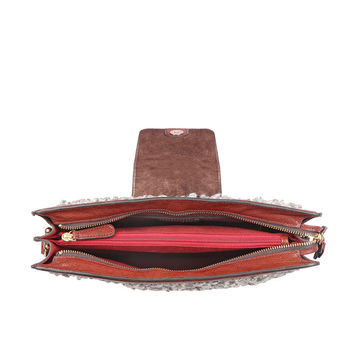 Simon 02 L Leather Shoulder Bag