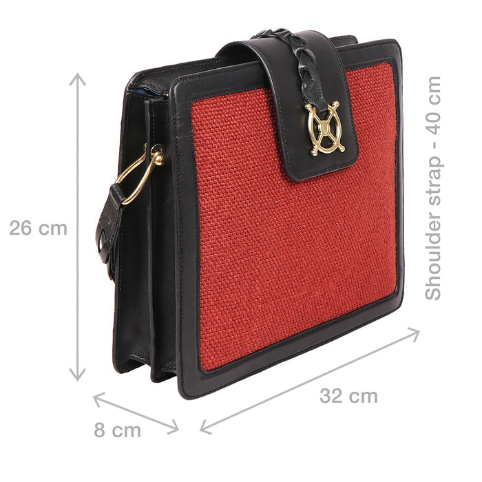 Simon 02 M Leather Shoulder Bag