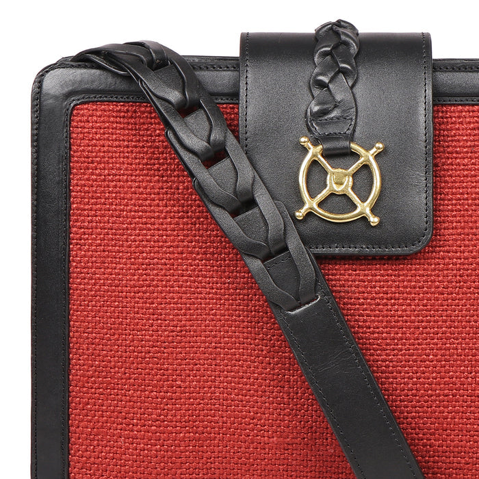 Simon 02 M Leather Shoulder Bag