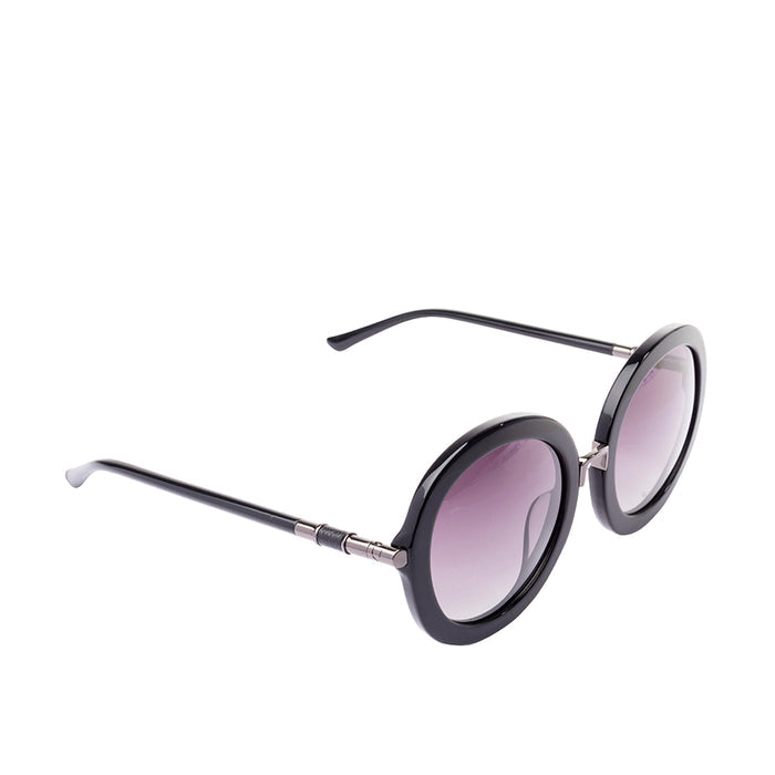 Skii Women's Black Round Sunglasses