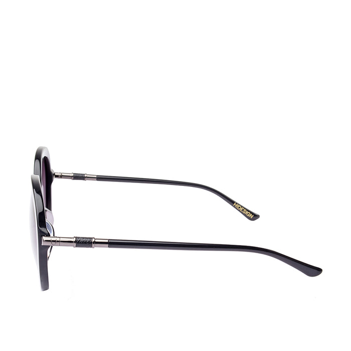 Skii Women's Black Round Sunglasses