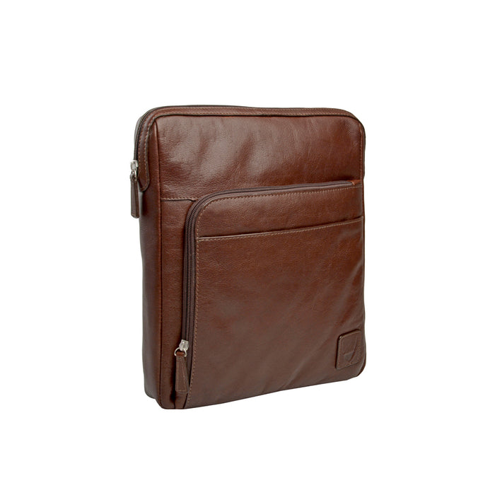 Slider 03 Brown Leather  Crossbody