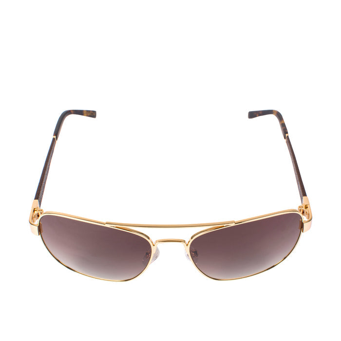 Snorkel Unisex Brown Aviator Sunglasses