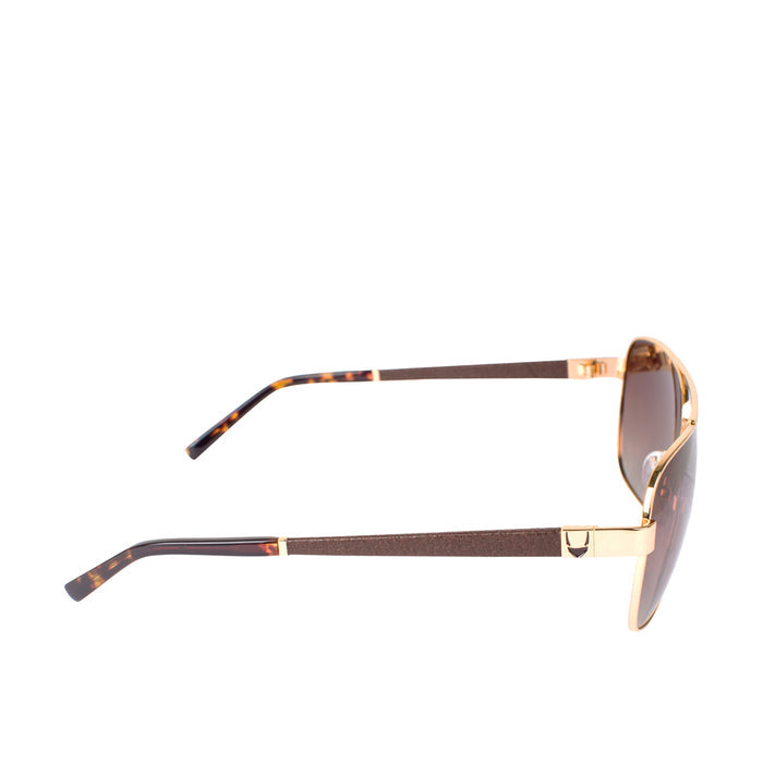 Snorkel Unisex Brown Aviator Sunglasses