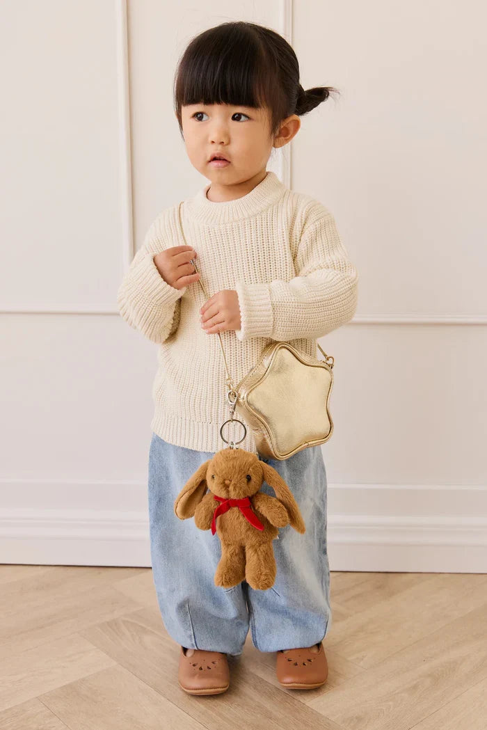 Snuggle Bunnies - Penelope Keyring Toffee