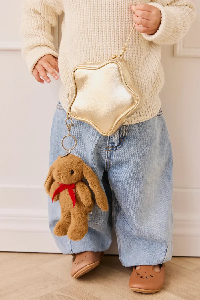 Snuggle Bunnies - Penelope Keyring Toffee