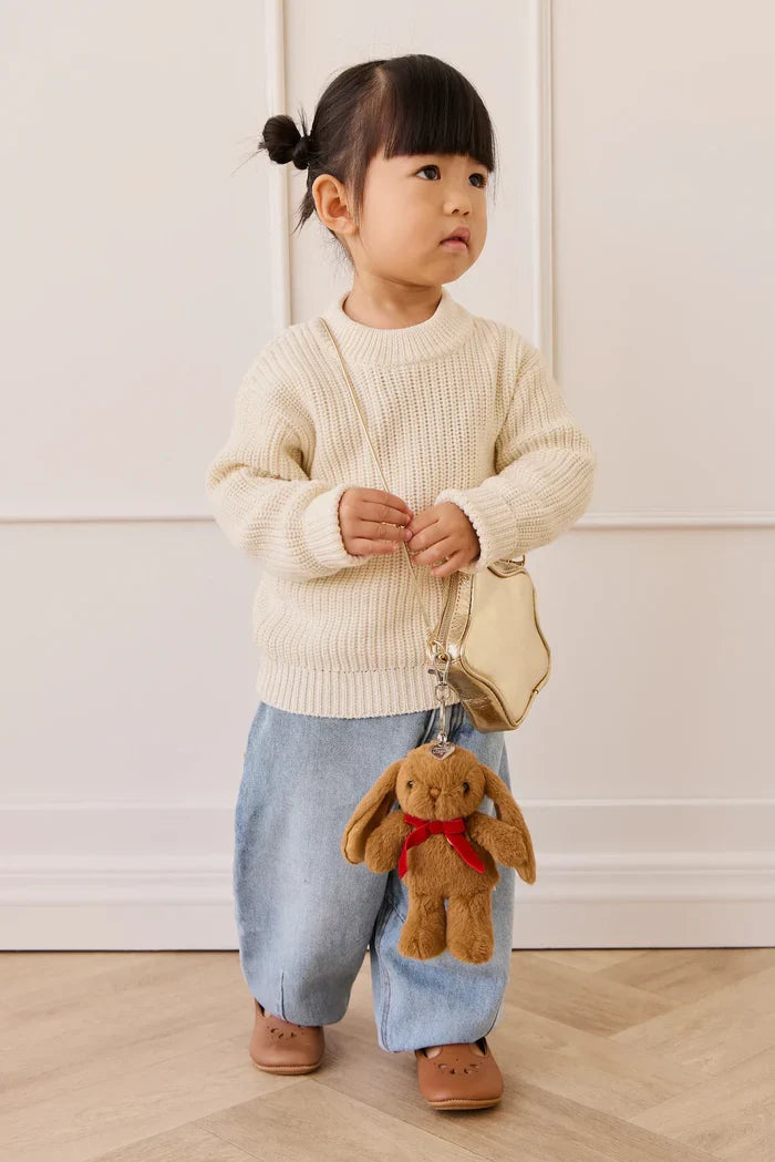Snuggle Bunnies - Penelope Keyring Toffee