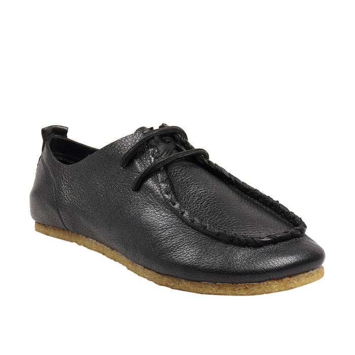 Soneva Women's Black Leather Shoes