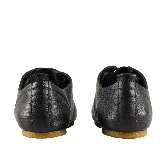Soneva Women's Black Leather Shoes