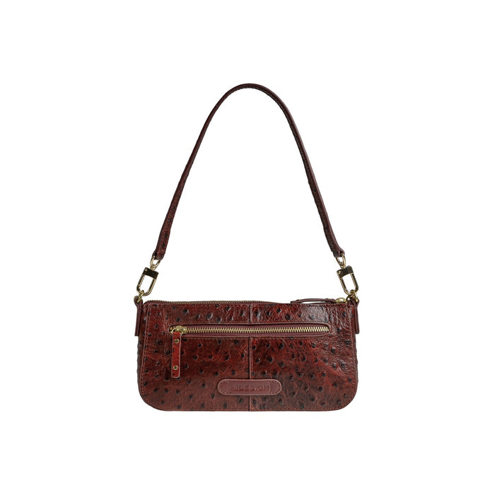Sophi Red Leather Bucket Bag