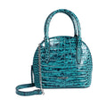 Spiga 02 Blue Leather Sling Bag