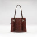 Spruce 04 Sb Red Leather Tote Bag