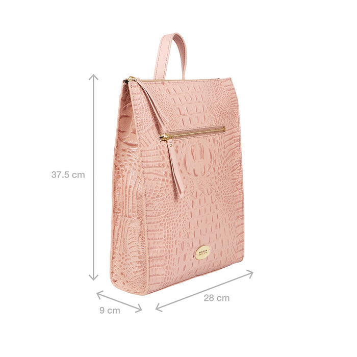 Spruce 05 Sb Pink Leather Backpack