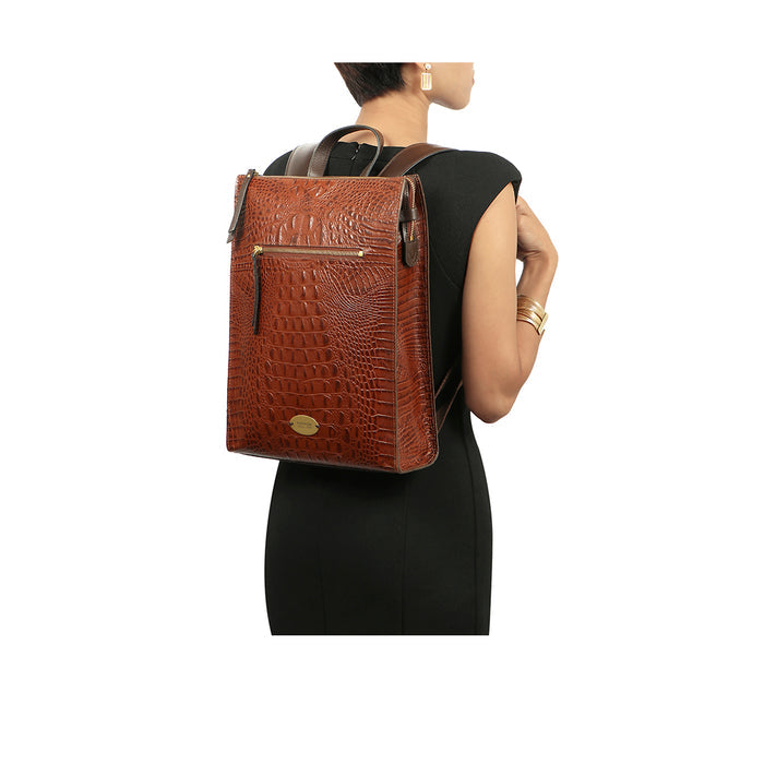 Spruce 05 Sb Tan Leather Backpack