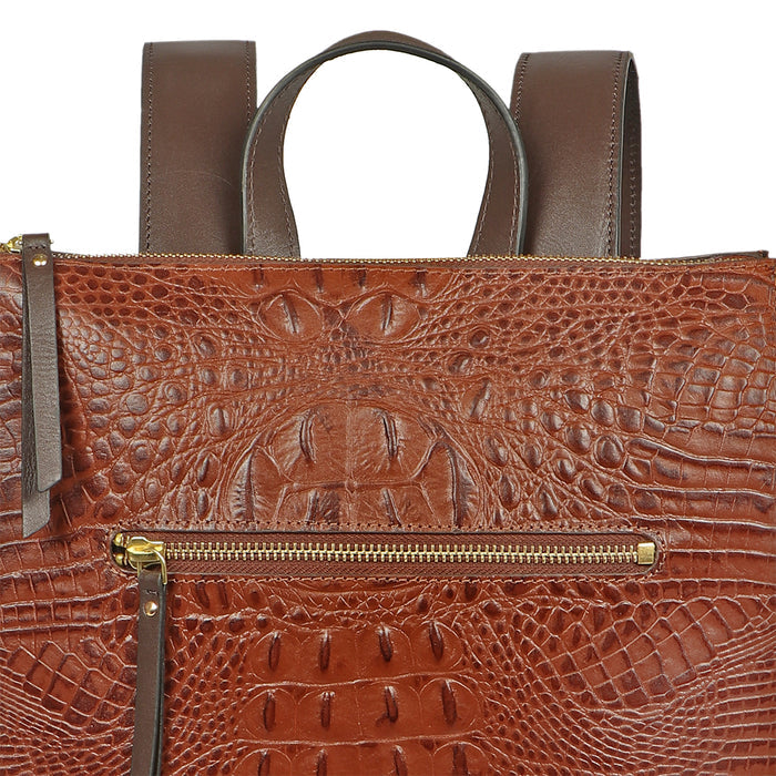 Spruce 05 Sb Tan Leather Backpack