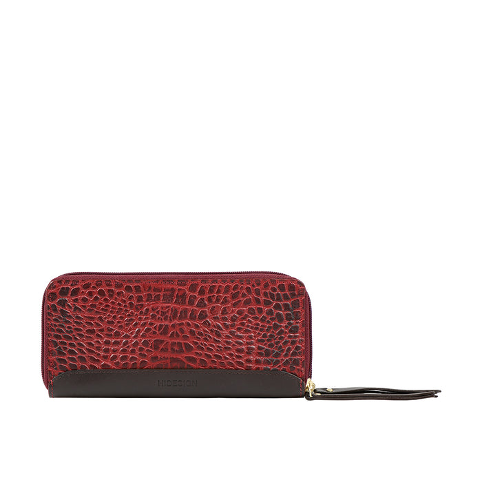 SPRUCE W2 SB(RF) DOUBLE ZIP AROUND WALLET - Hidesign