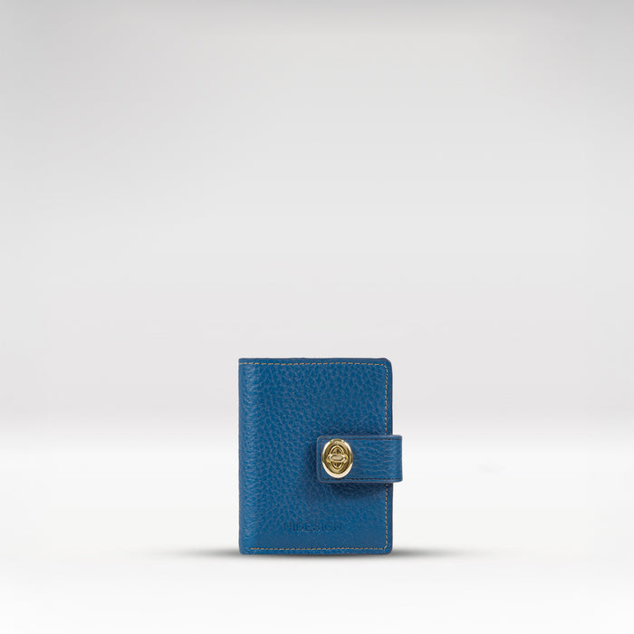St. Martin W1 Blue Leather Bi-Fold