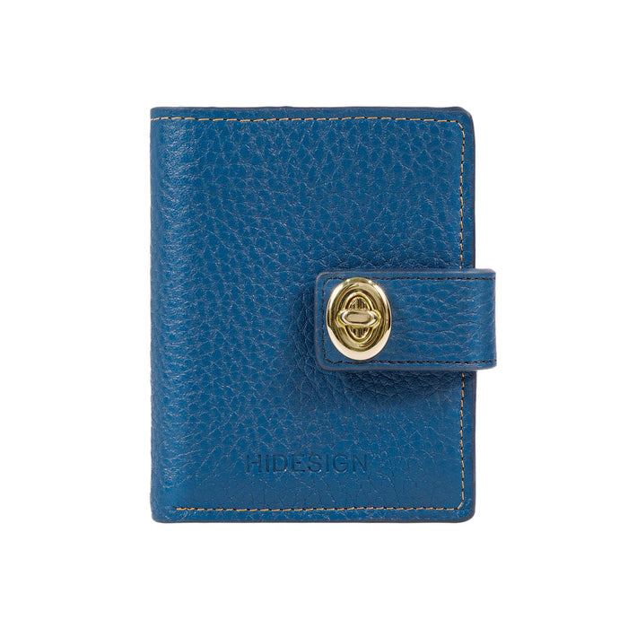 St. Martin W1 Blue Leather Bi-Fold