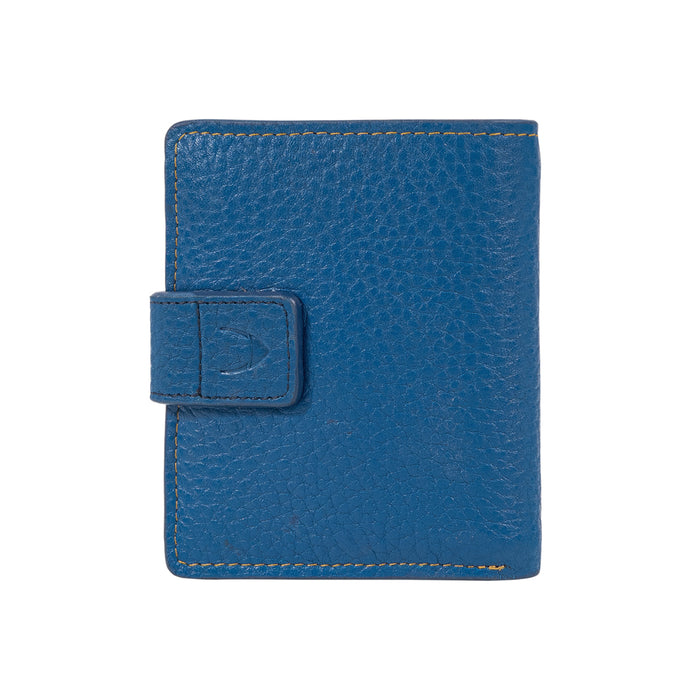 St. Martin W1 Blue Leather Bi-Fold