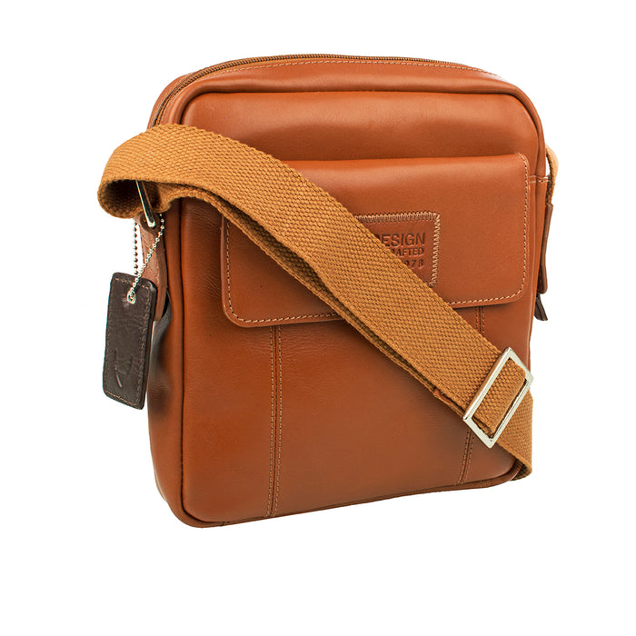 Stephenson 02 Tan Leather  Crossbody