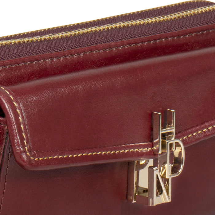 Sterling W1 Red Leather Clutch Wallet