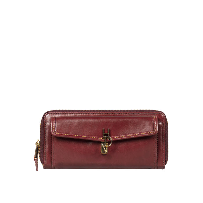 Sterling W1 Red Leather Clutch Wallet