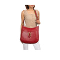 Stevie 03 Marsala Leather Hobo