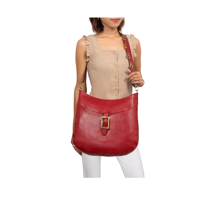 Stevie 03 Marsala Leather Hobo