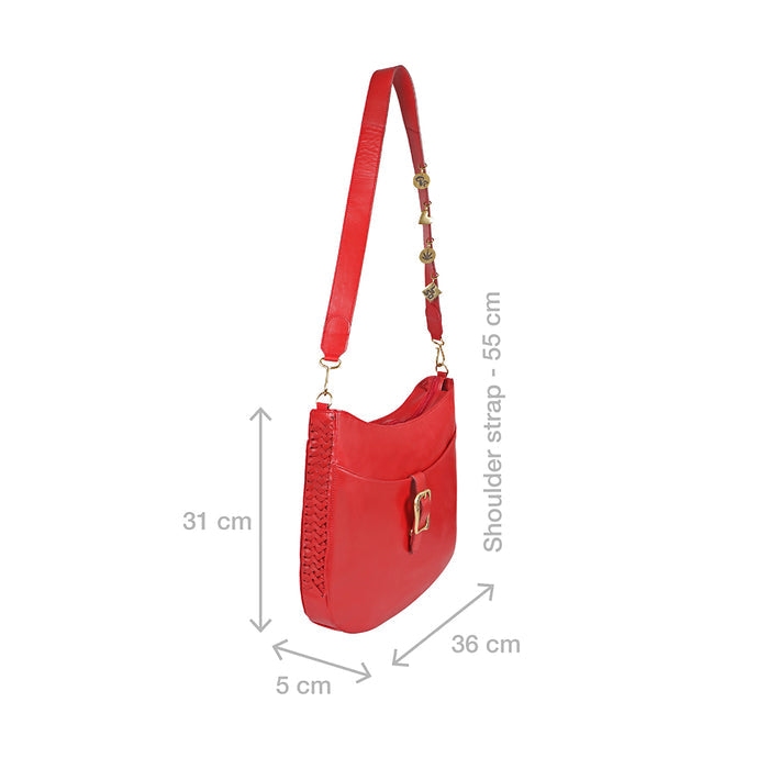 Stevie 03 Marsala Leather Hobo