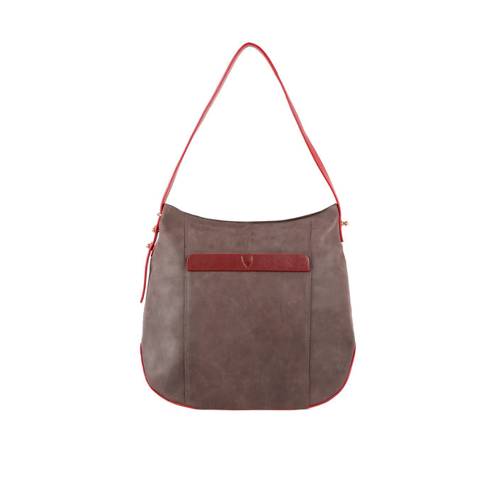 Stracciatella 02 Brown Leather Tote Bag