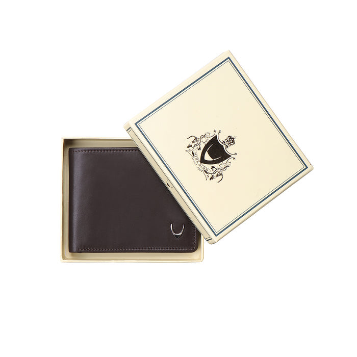 Sudan Sb Brown Leather Bi-Fold Wallet