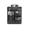 Sustain - 01 Black Leather  Backpack
