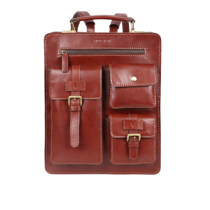 Sustain - 01 Tan Leather  Backpack
