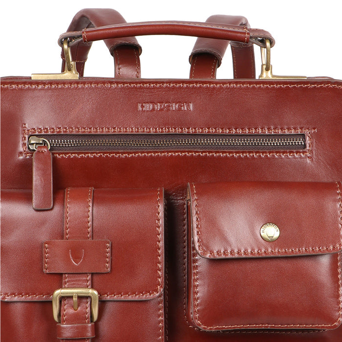 Sustain - 01 Tan Leather  Backpack