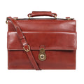 Sustain - 03 Tan Leather  Briefcase