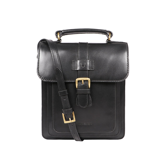 Sustain - 04 Black Leather  Crossbody
