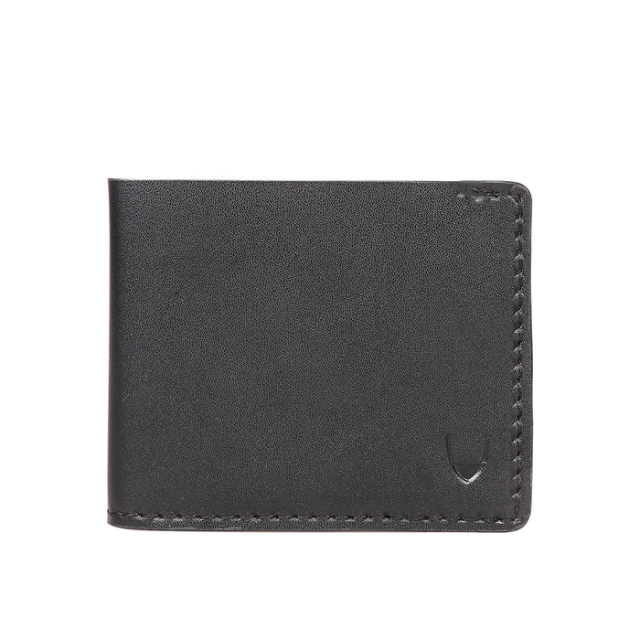 Sustain - W1 Black Leather Bi-Fold Wallet