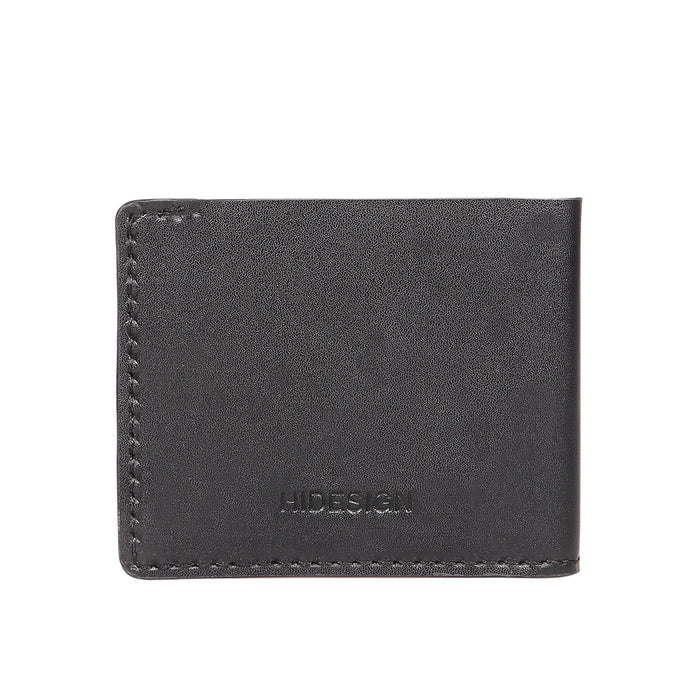 Sustain - W1 Black Leather Bi-Fold Wallet