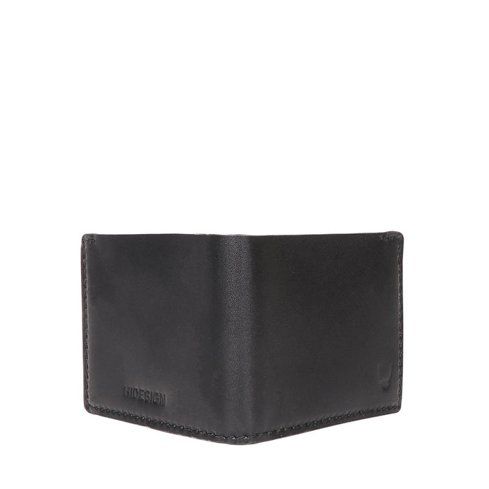 Sustain - W1 Black Leather Bi-Fold Wallet