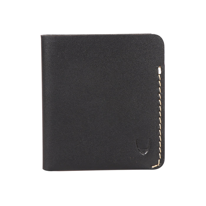 Sustain - W2 Black Leather Bi-Fold Wallet