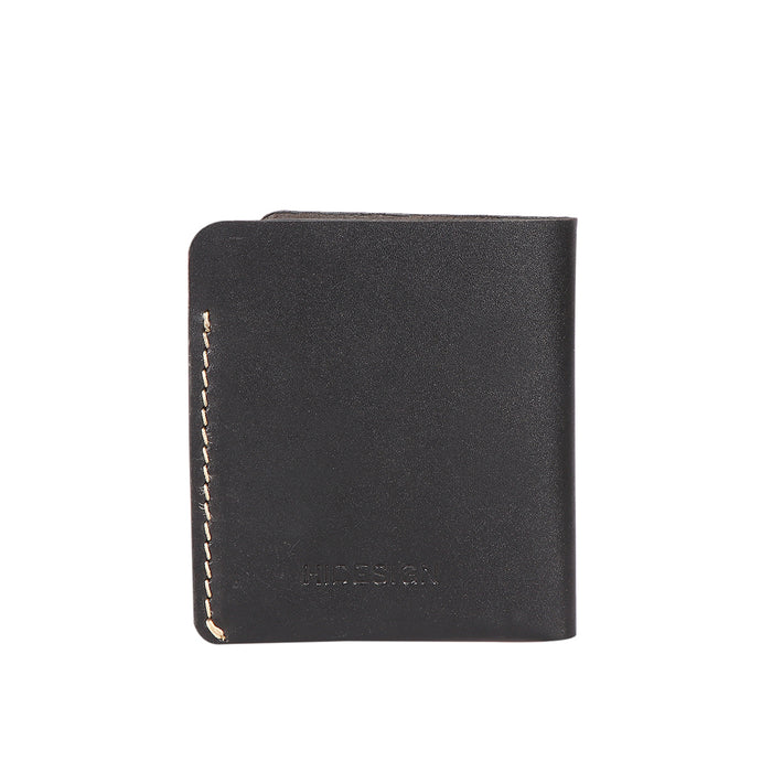 Sustain - W2 Black Leather Bi-Fold Wallet