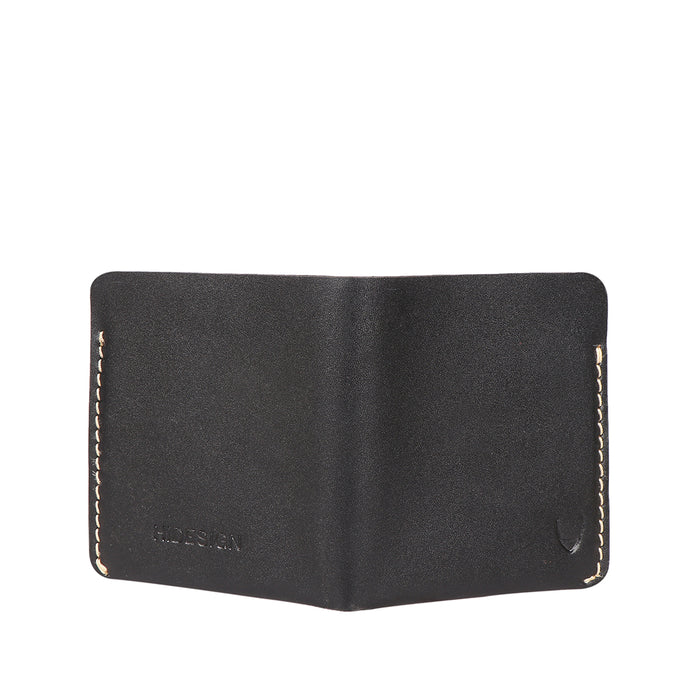 Sustain - W2 Black Leather Bi-Fold Wallet