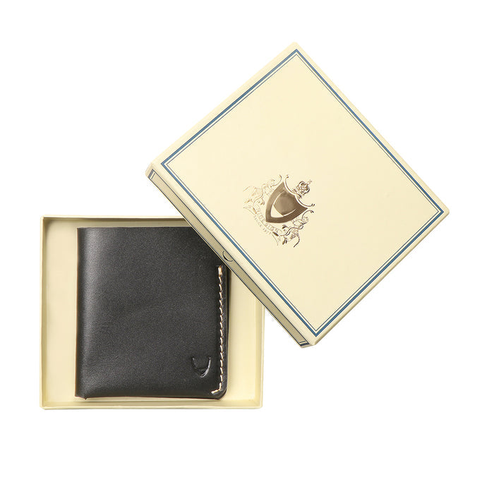 Sustain - W2 Black Leather Bi-Fold Wallet